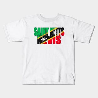 Saint Kitts and Nevis Kids T-Shirt